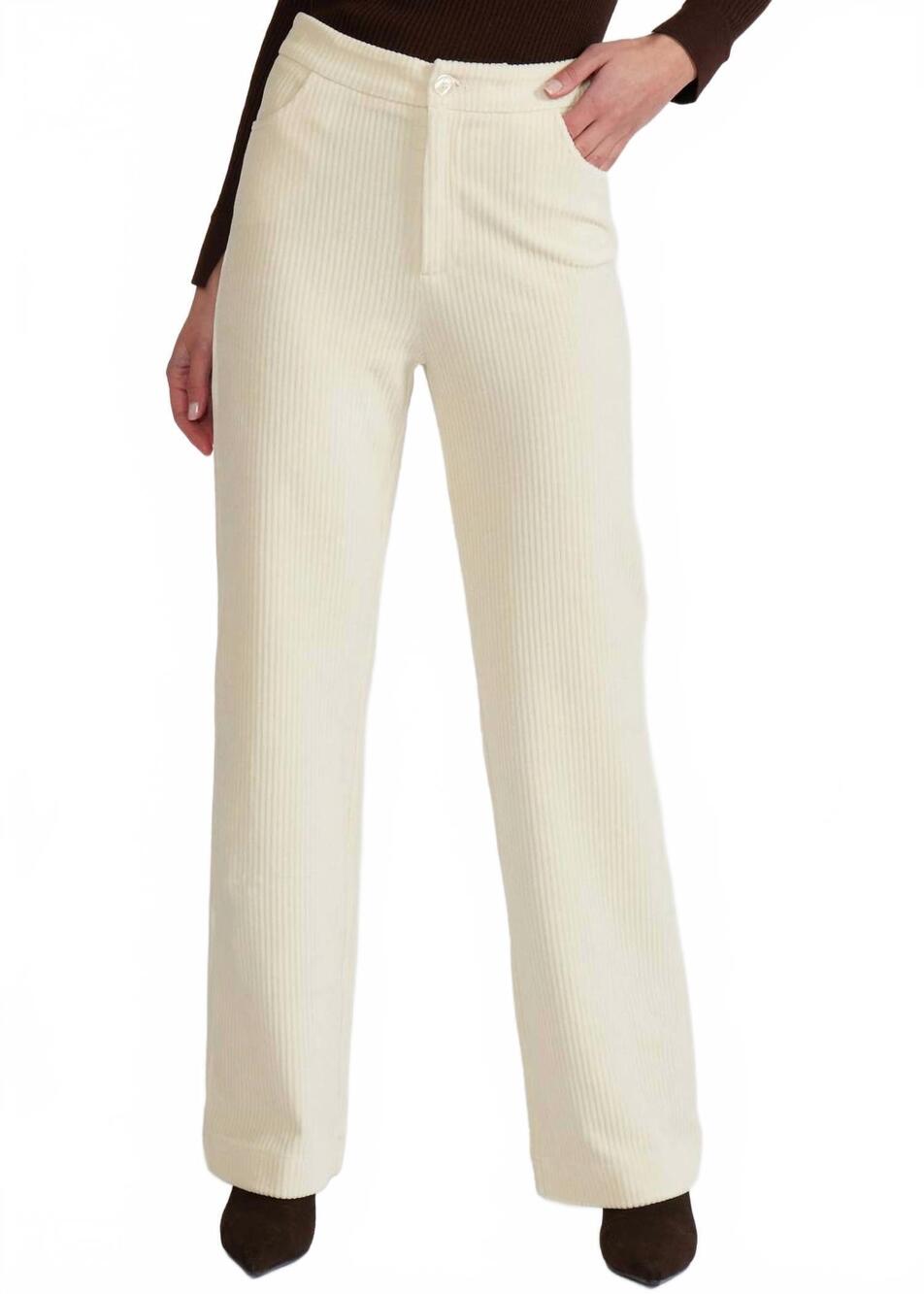 NEW LUCY PARIS adam cord pant in cream